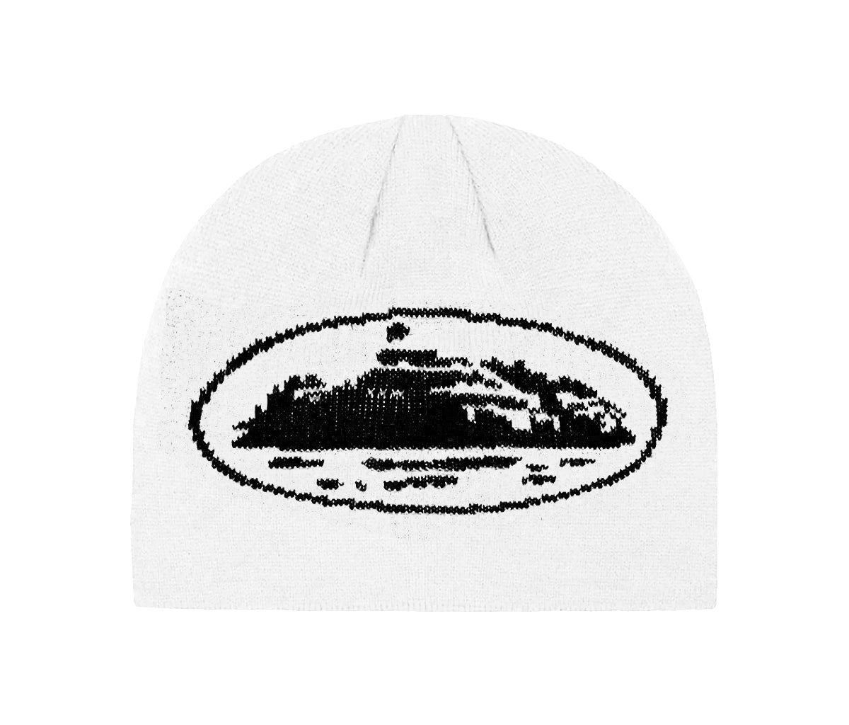Corteiz Alcatraz Beanie White – Section Store