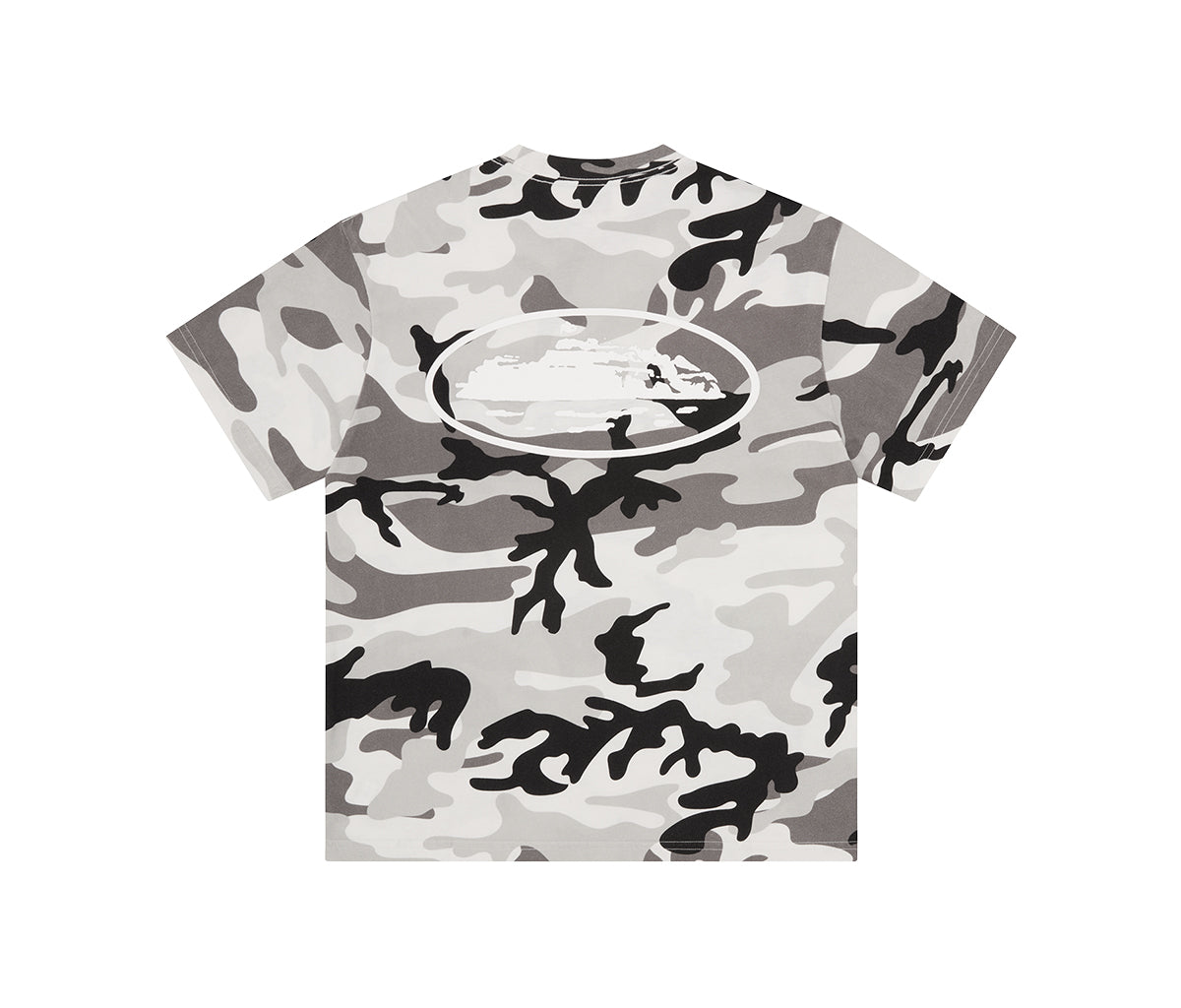 Corteiz Island Puff Print Tee Arctic Camo – Section Store