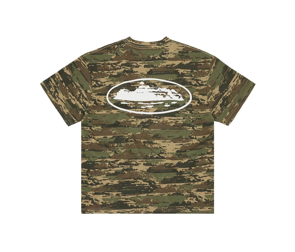 Corteiz Island Puff Print Tee Digi Camo – Section Store