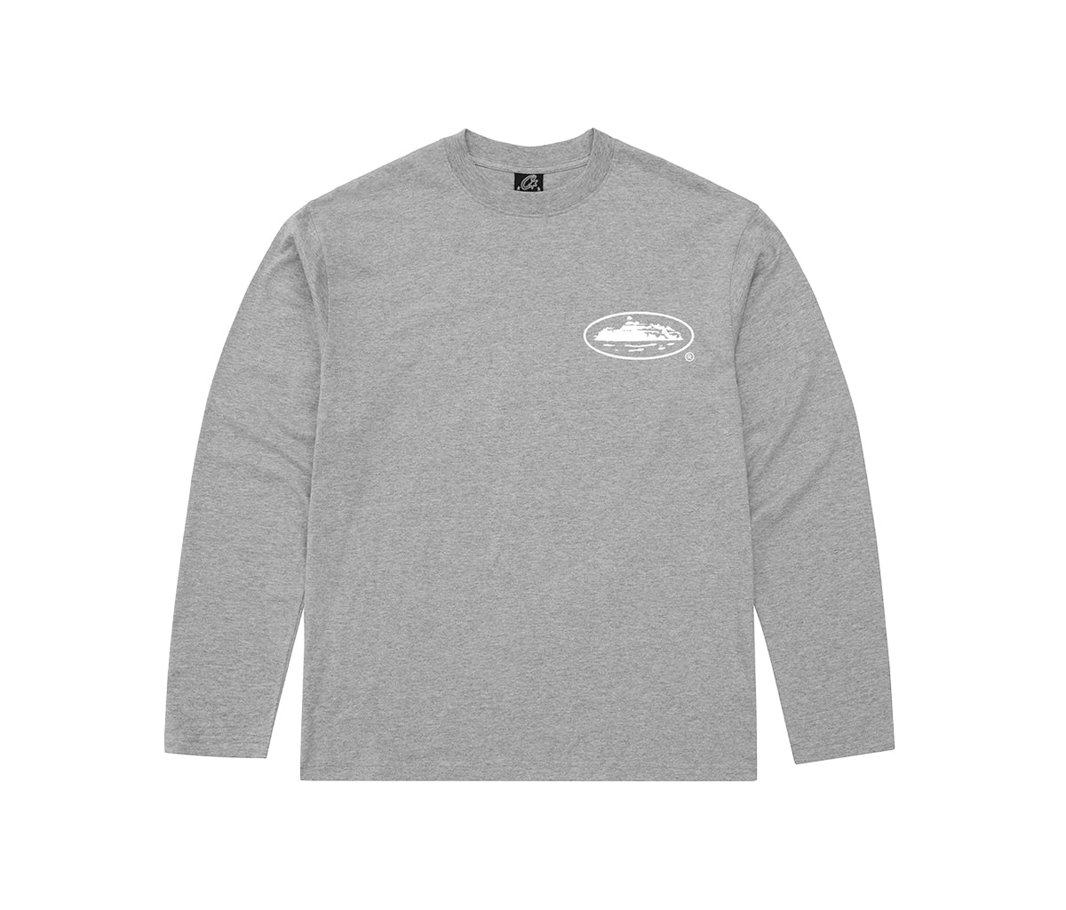 Corteiz OG Island Longsleeve Tee Grey – Section Store