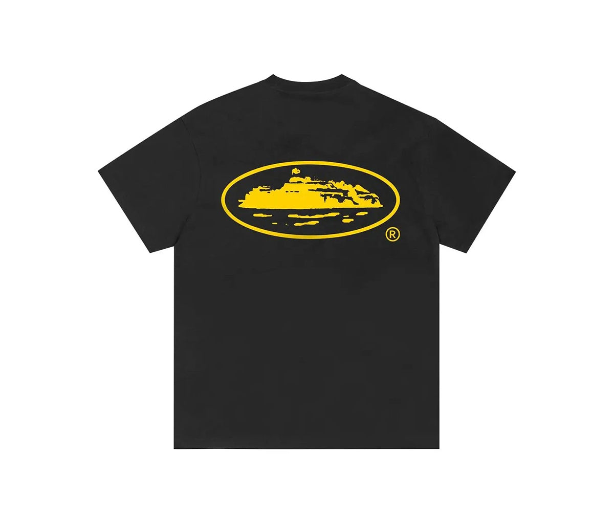 Corteiz OG Island Tee Black Yellow – Section Store
