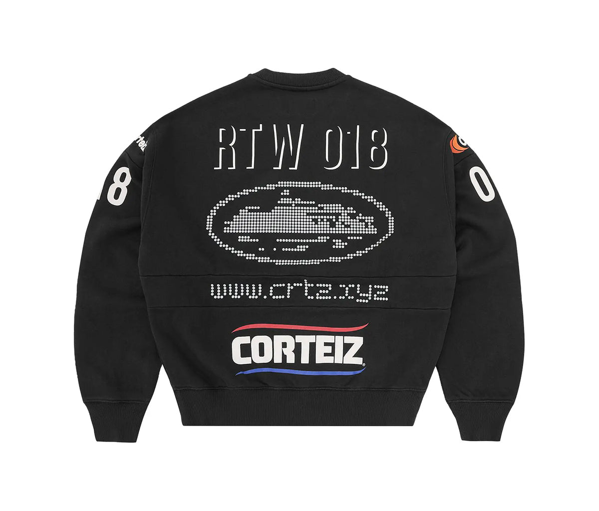 Corteiz Sponsors Training Crewneck Black – Section Store