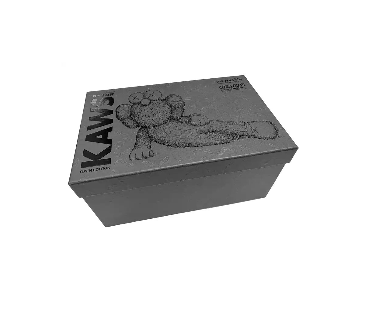 Kaws Time Off Vinyl Figure Black – Section Store