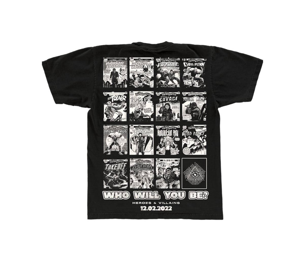 ミュージシャン COMIC TEE METRO BOOMIN Metro Boomin Comic Tee – Section Store