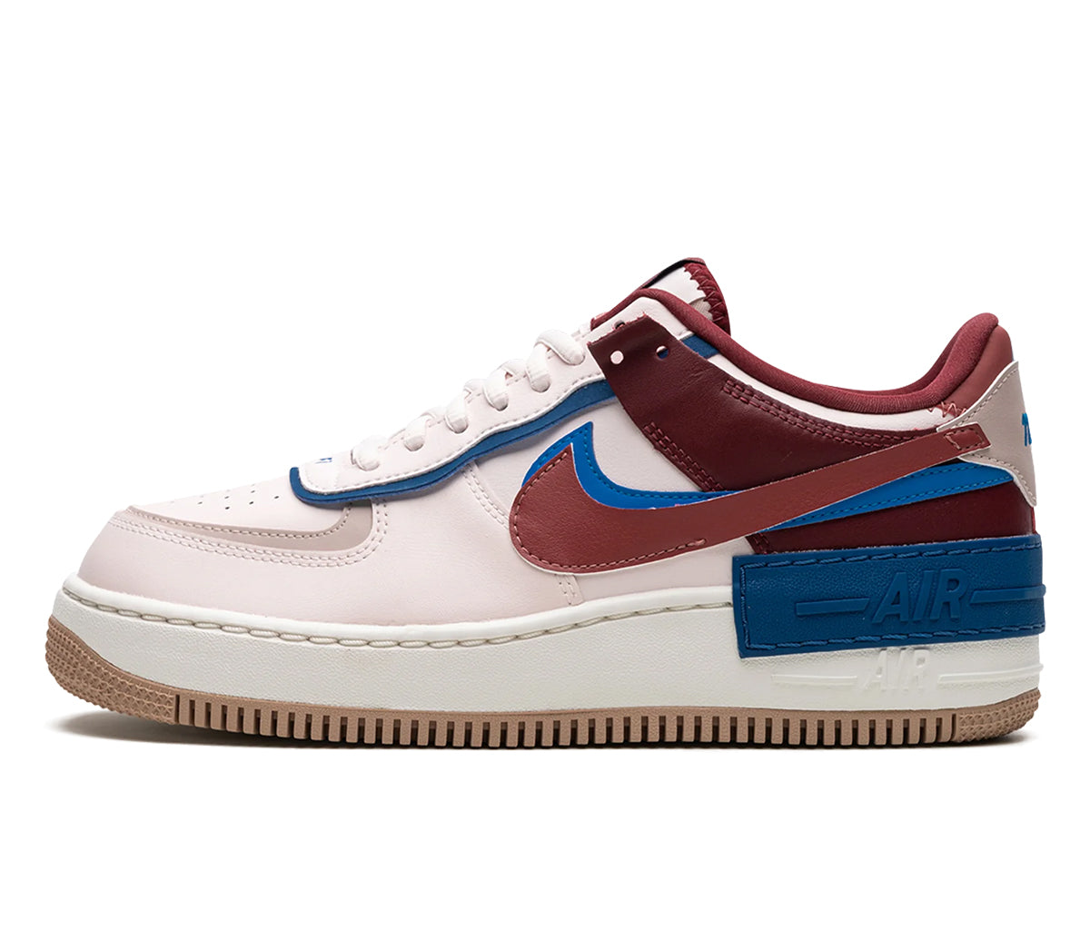 red and blue air force 1 shadow
