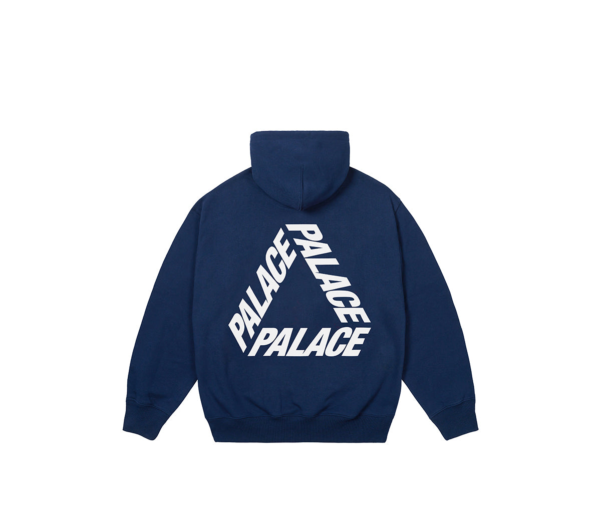Print Hoodie Palace Hoodie Navy Palace Spellout Waffle Zip Hoodie 