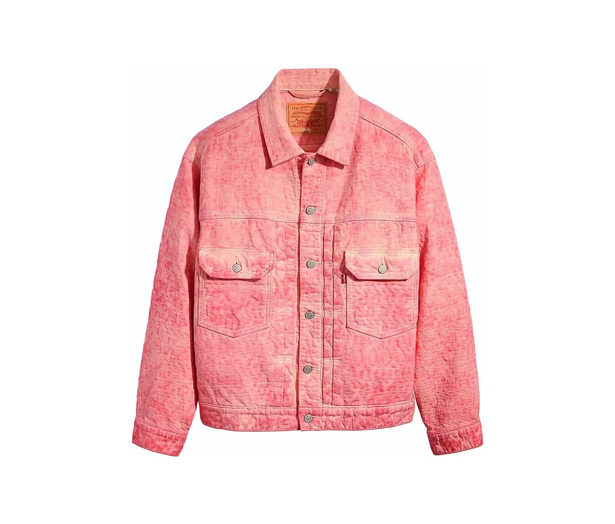 Stussy x Levi's Dyed Jacquard Jacket Pink – Section Store