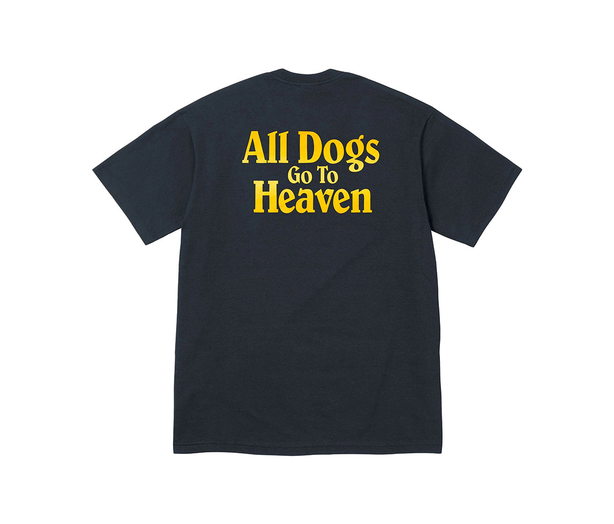 Supreme All Dogs Go To Heaven Tee Navy – Section Store