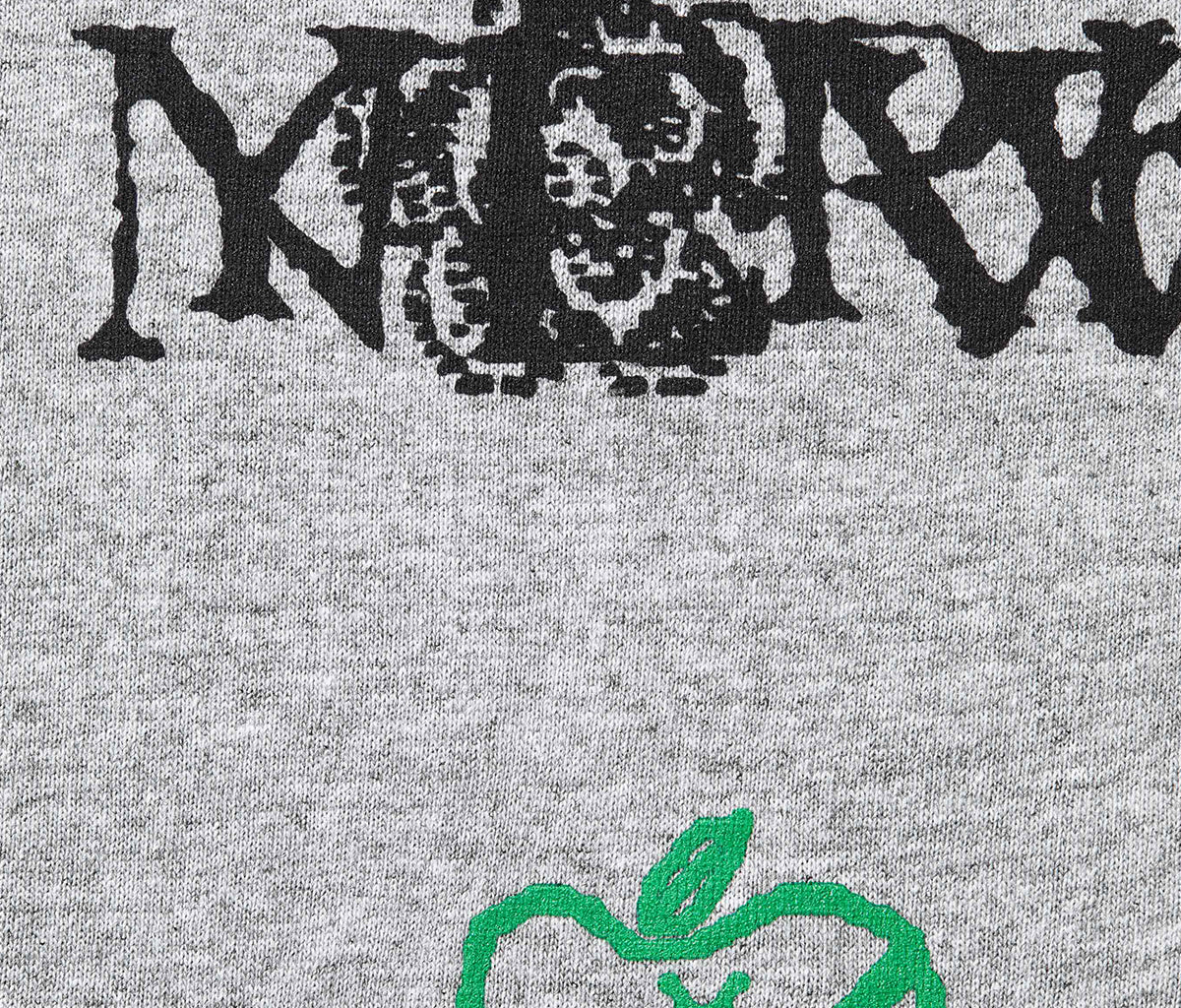 Supreme Announcing Tee Heather Grey – Section Store