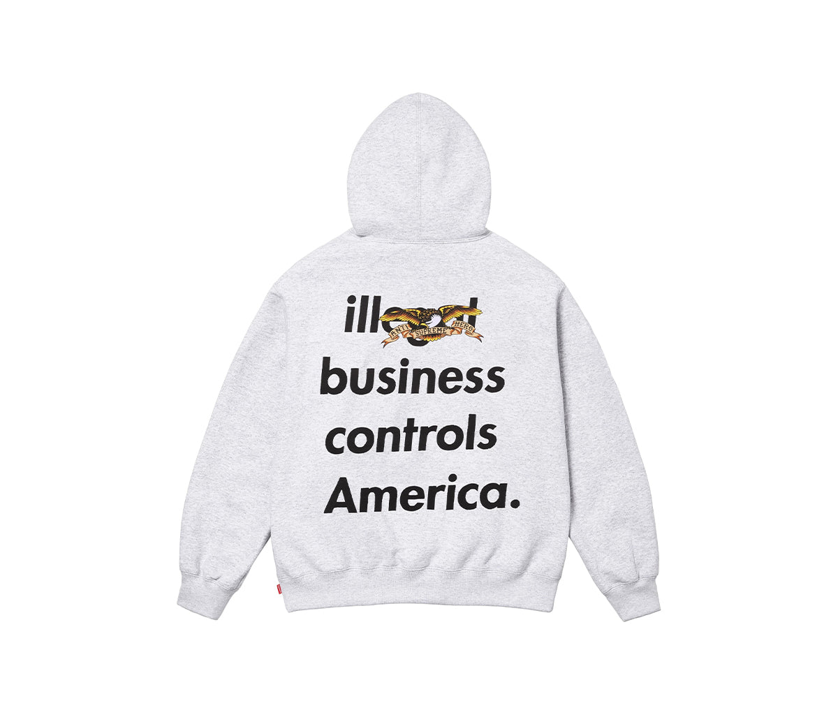 Supreme Antihero Hooded Sweatshirt - White | Editorialist