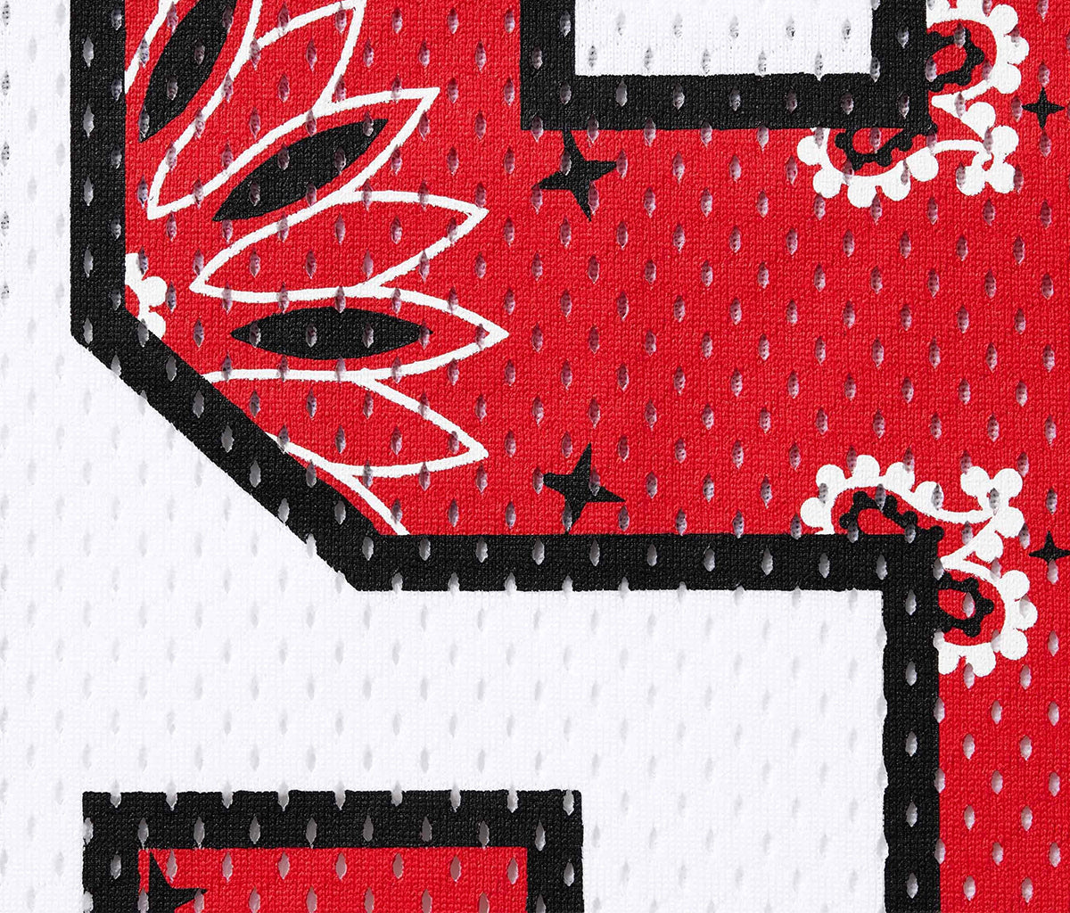 Supreme Bandana Football Jersey White – Section Store