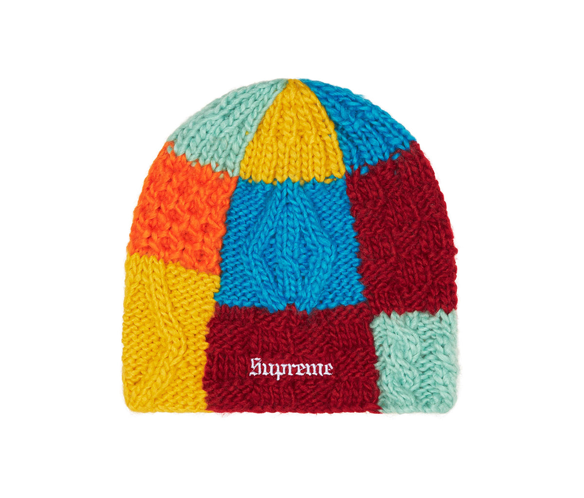 帽子 Supreme Block Knit Beanie Supreme Block Knit Beanie Multicolor – Section Store