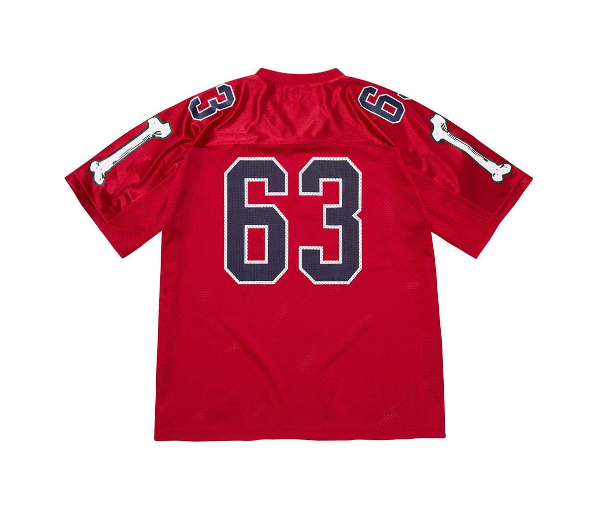 Supreme Bones Football Jersey 63 Sサイズ Supreme Bones Football Jersey Red – Section Store