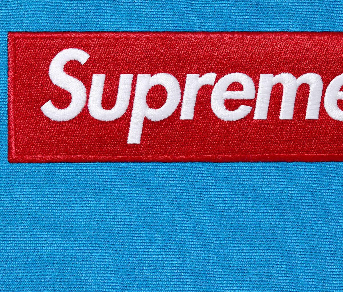 新品未使用 XL Cyan Supreme Box Logo Hooded Supreme Box Logo Hooded Sweatshirt Cyan (2025) – Section Store