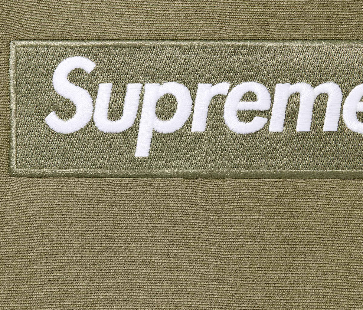 トップス Supreme box logo hooded oliv Supreme Box Logo Hooded Sweatshirt Light Olive (2025) – Section Store