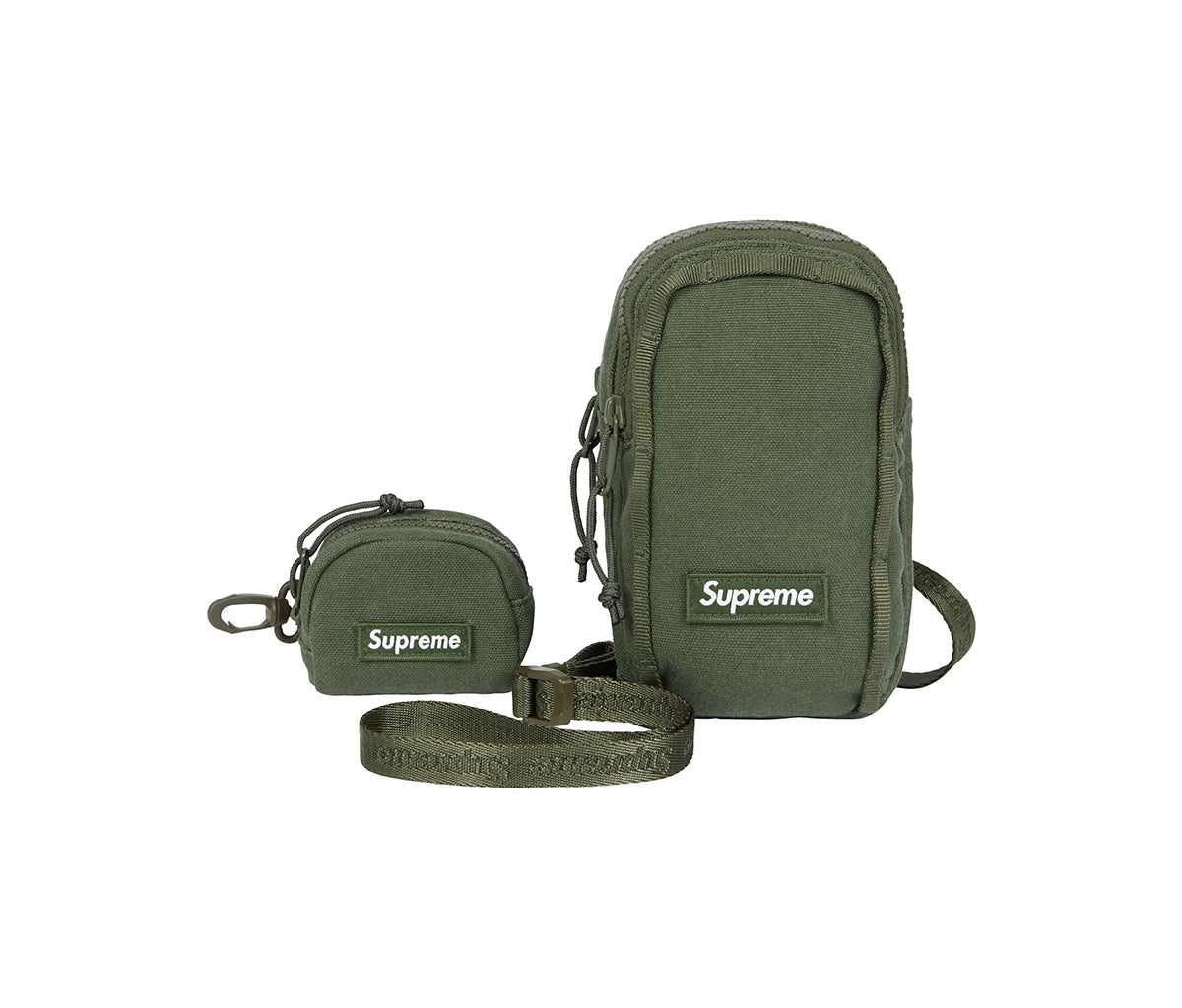 Supreme Camera Bag + Mini Pouch Olive – Section Store