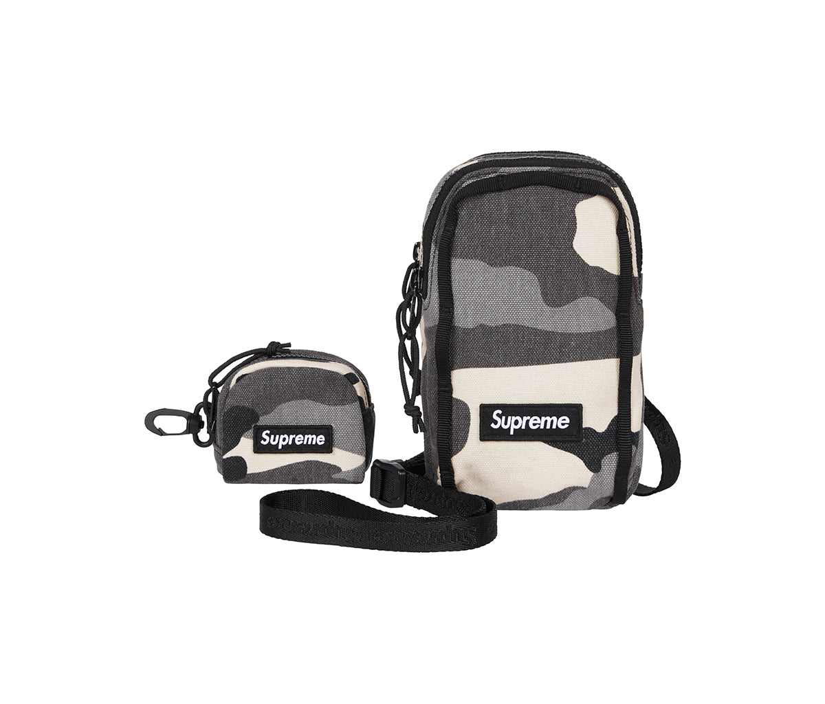 【新品】Supreme Camera Bag + Mini Pouch Camo Supreme Camera Bag + Mini Pouch Snow Camo – Section Store