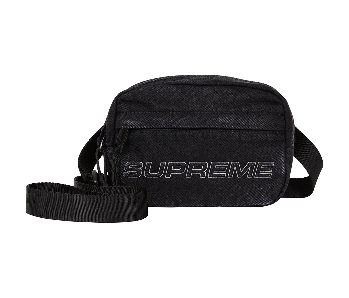 Supreme Denim Mini Shoulder Bag Black – Section Store Supreme Denim Mini Shoulder Bag Black – Section Store