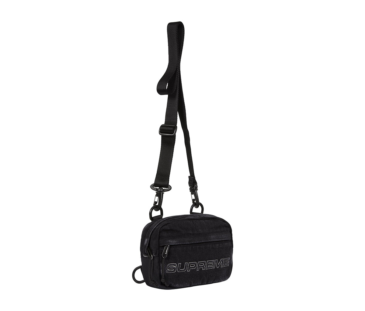 特価　Supreme Denim Mini Shoulder Bag 7076T Supreme Denim Mini Shoulder Bag Black – Section Store