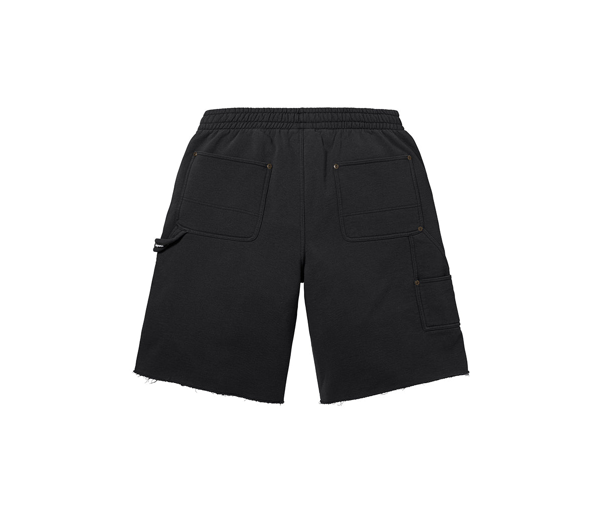 Supreme Double Knee Painter Sweatshort Black – Section Store