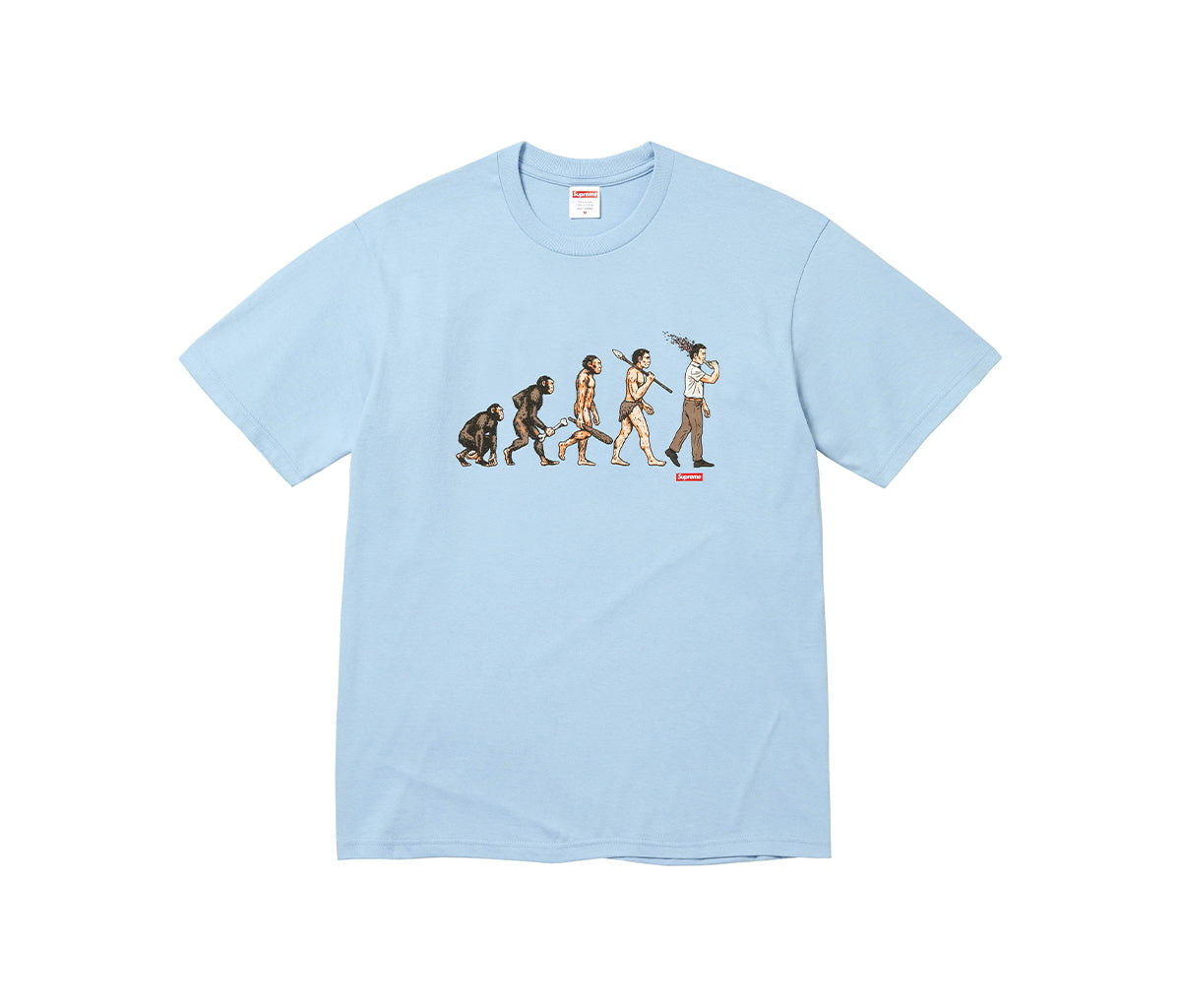Supreme Evolution Tee PowderBlue　Mサイズ Supreme Evolution Tee Powder Blue – Section Store