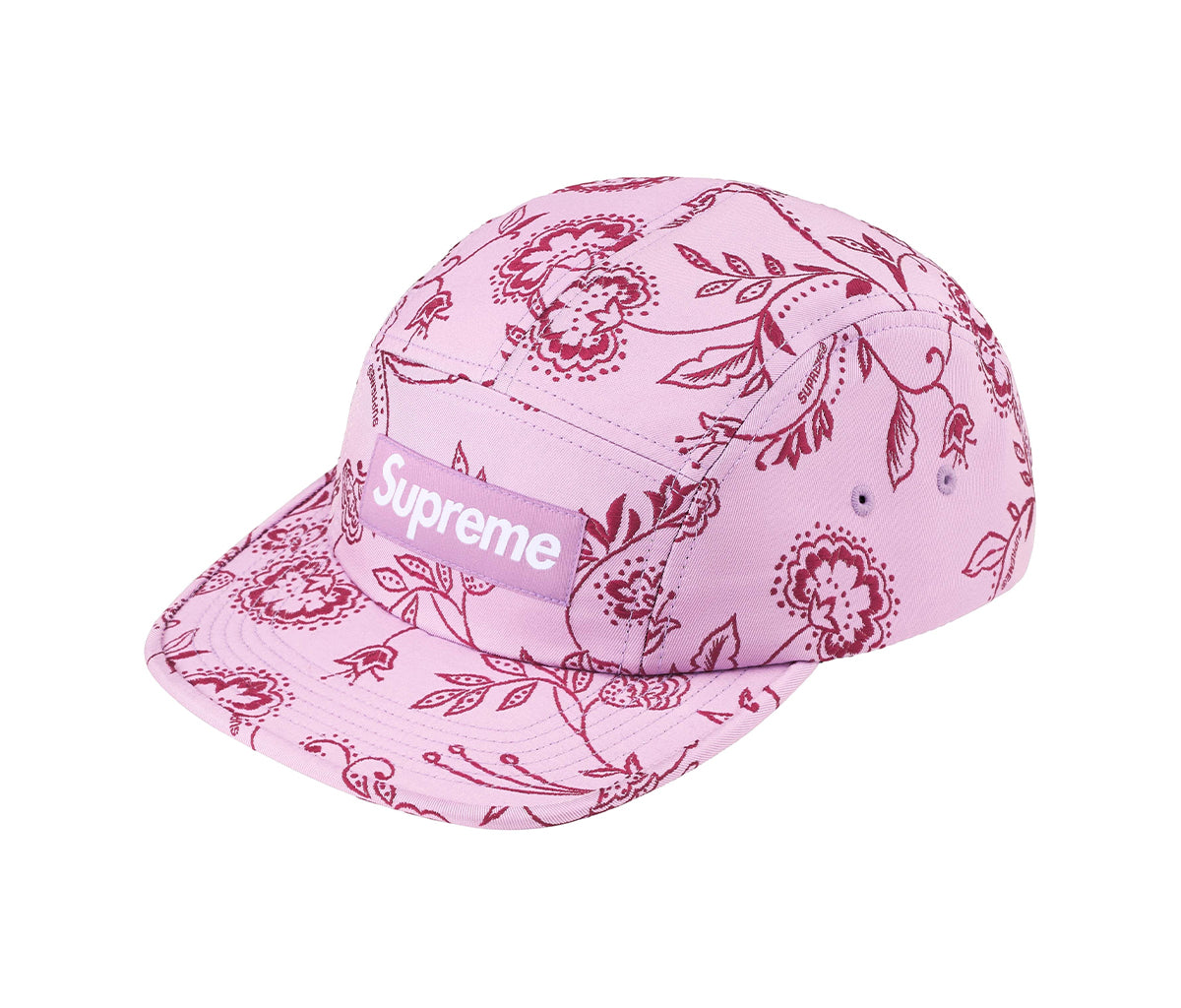 Supreme Floral Jacquard Camp Cap Lavender – Section Store