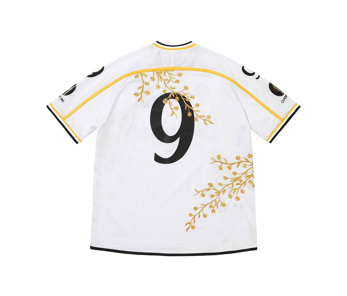 Supreme Floral Soccer Jersey White – Section Store