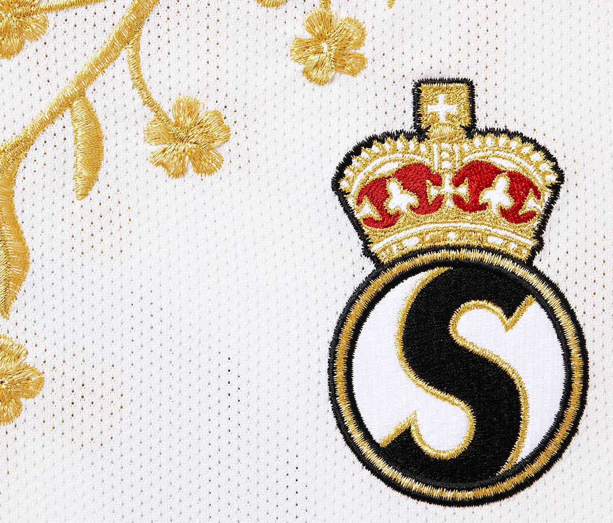 Supreme Floral Soccer Jersey White – Section Store