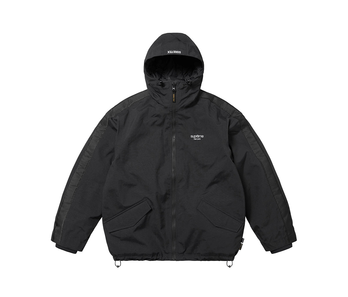 ジャケット・アウター Supreme GORE-TEX Stripe Hooded Jacket L Supreme GORE-TEX Stripe Hooded Jacket Black – Section Store