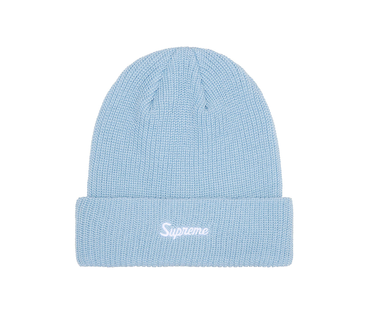 帽子 Supreme Brushed Stripe Beanie Light Blue Supreme_Grid_Beanie_Light_Blue