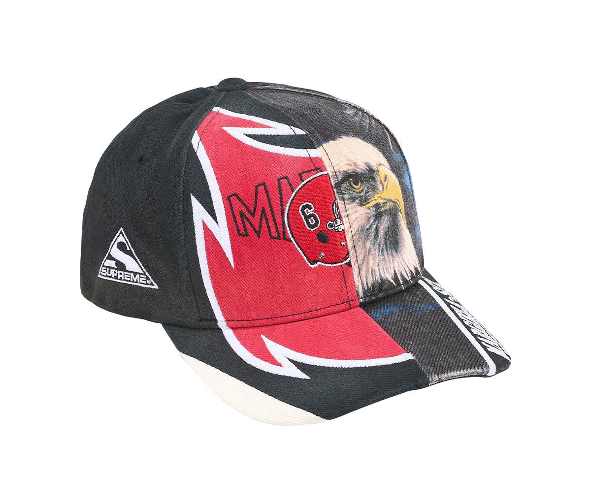 Supreme MM6 Maison Margiela Split 6-Panel Black – Section Store