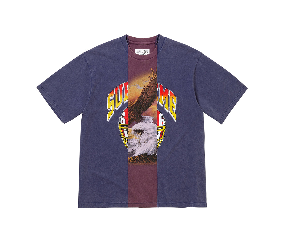 Supreme MM6 Maison Margiela Split S/S Top Navy – Section Store