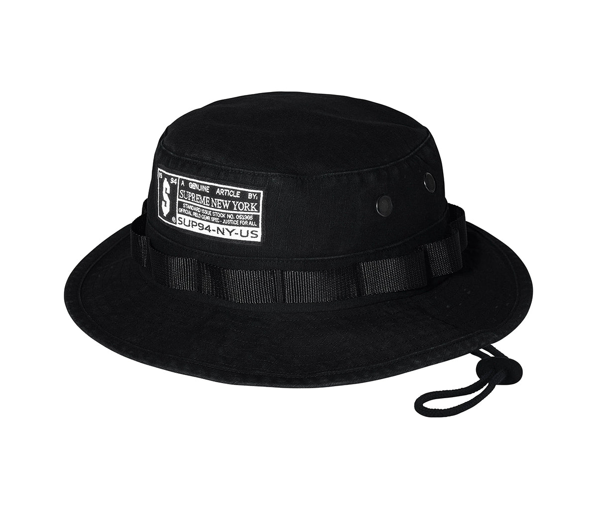 Supreme Military Boonie Black – Section Store
