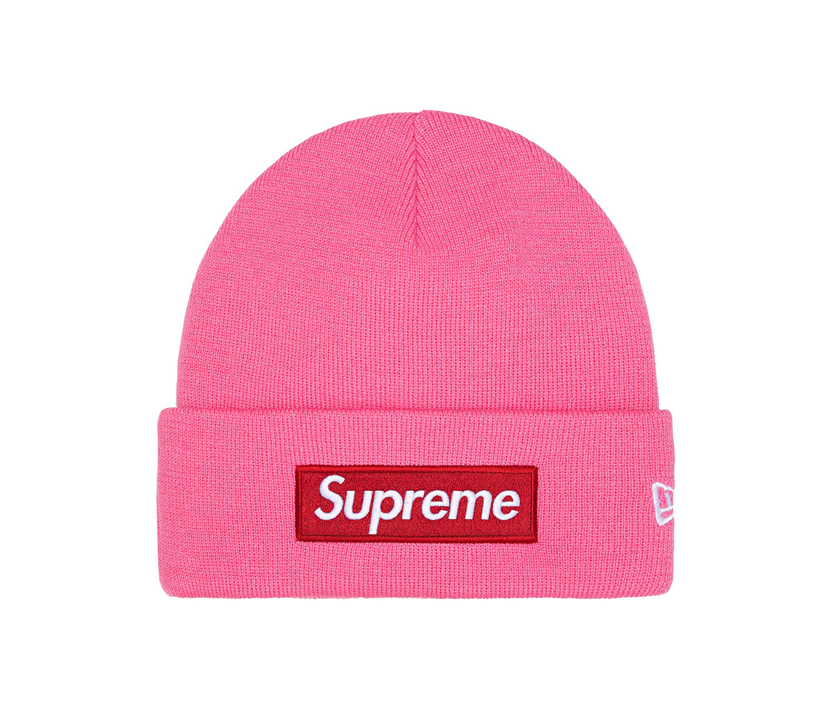 Supreme New Era® Box Logo Beanie (2025) Magenta – Section Store