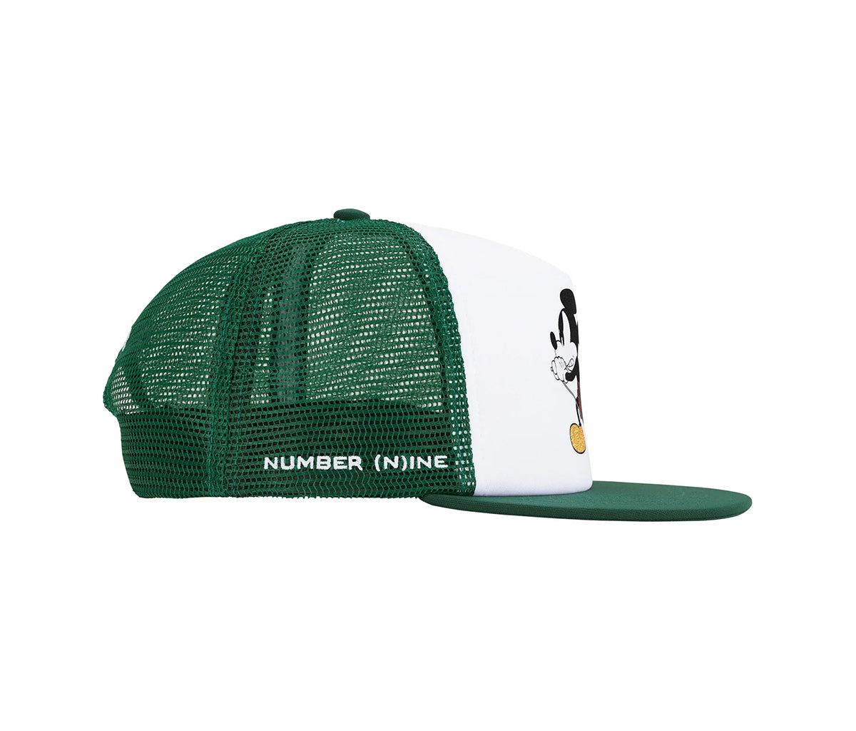 Supreme Number (N)ine Mickey Mesh Back 5-Panel Green – Section Store
