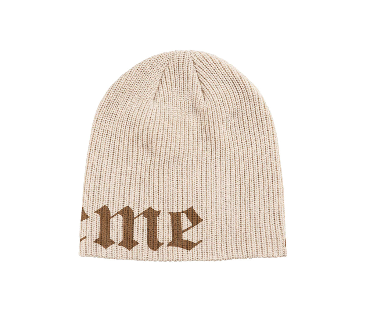 Supreme Old English Printed Beanie Stone – Section Store