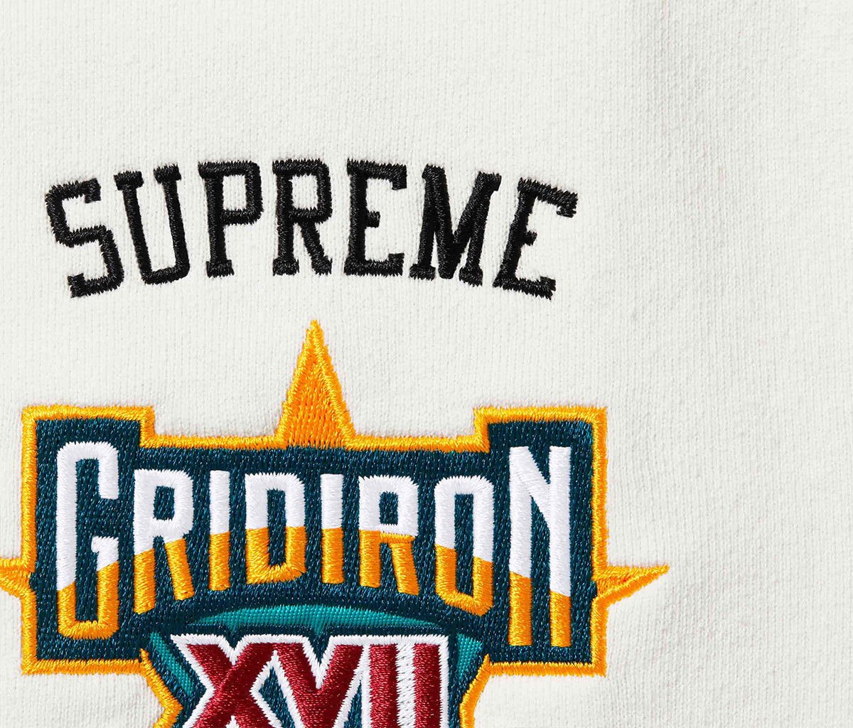 Supreme Playoffs Zip Up Hooded Sweatshirt White – Section Store