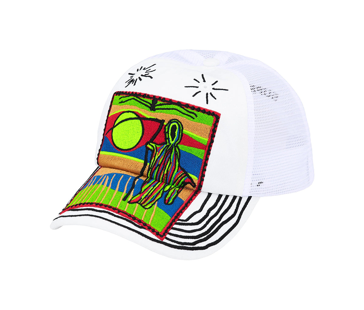 ︎*ケ様 25SS Supreme Reaper Mesh 6-Panel Wh Supreme Reaper Mesh Back 6-Panel White – Section Store
