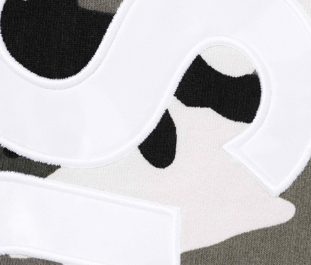 Supreme Satin Applique Sweatpant Snow Camo – Section Store