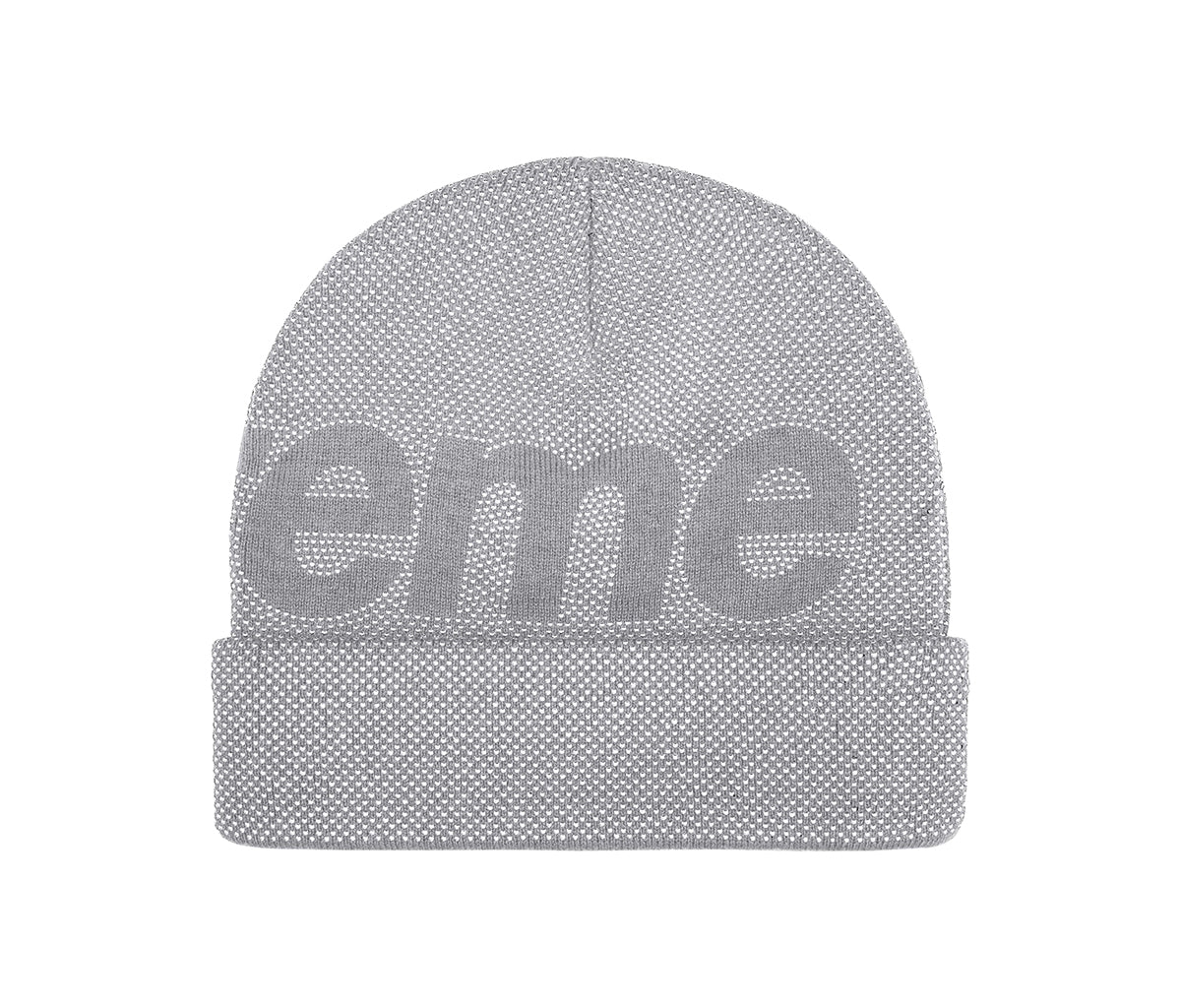 Supreme Studded Knockout Big Logo Beanie Grey – Section Store