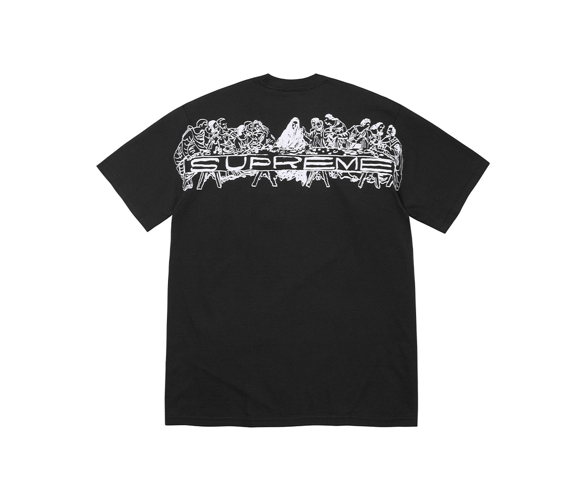 トップス Supreme Supper Tee BLACK S Supreme Supper Tee Black – Section Store
