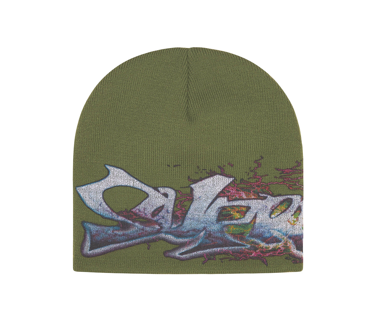 Supreme Tag Beanie Olive – Section Store