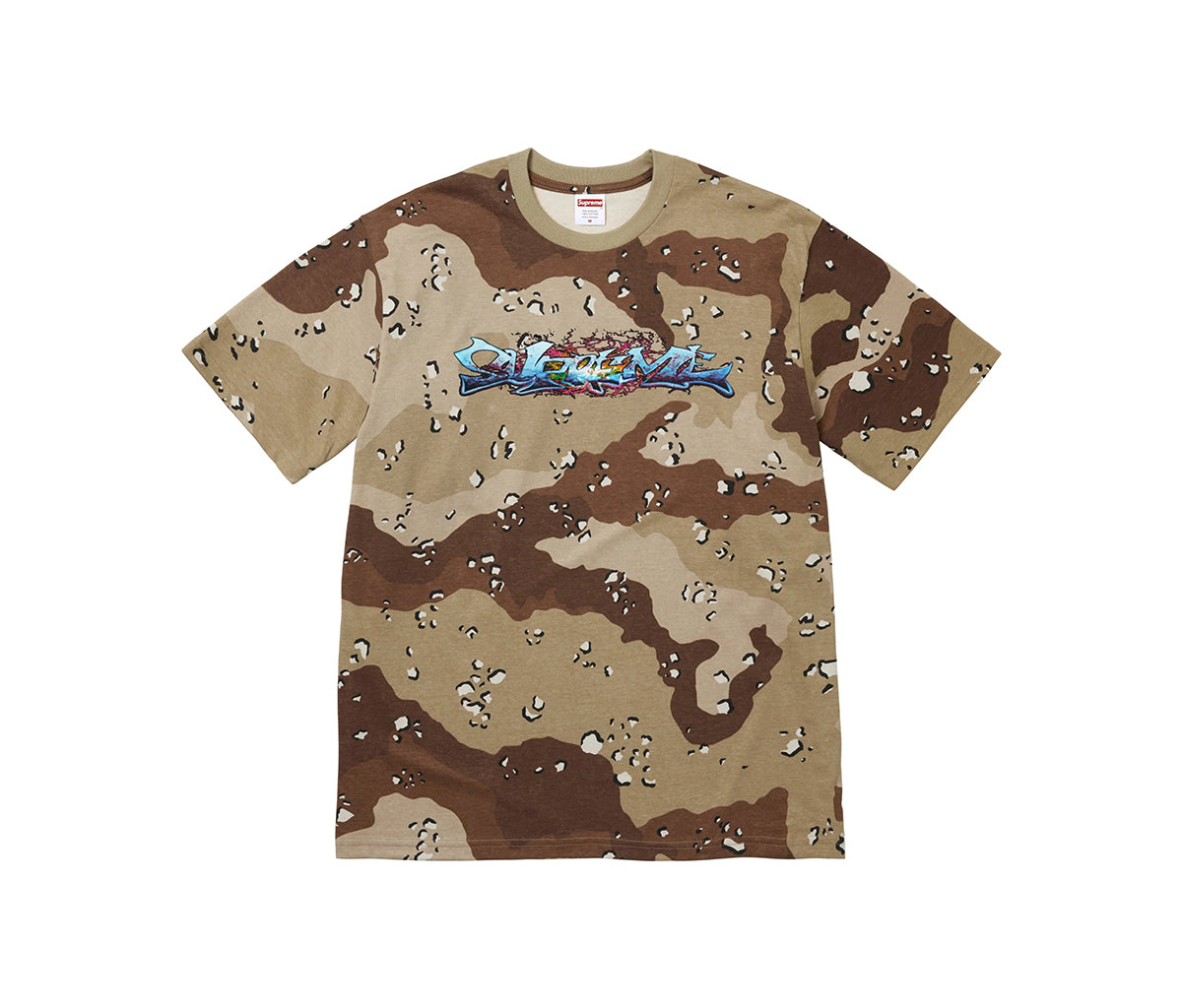 Supreme Tag Tee Chocolate Chip Camo – Section Store