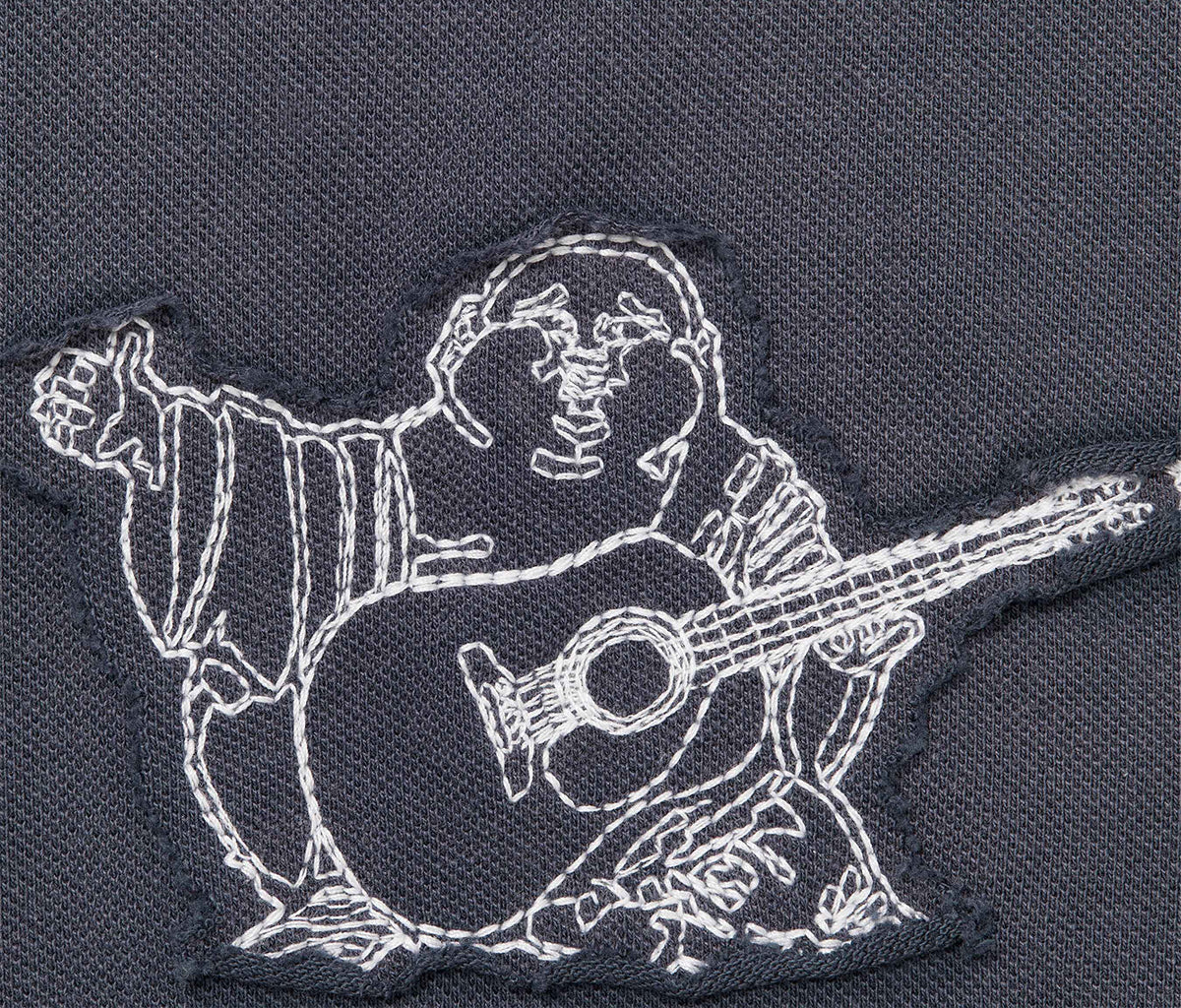 Supreme True Religion Applique Polo Navy – Section Store