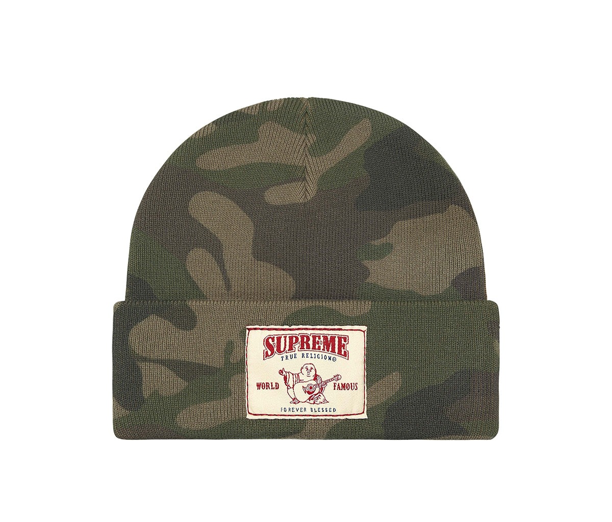 帽子 Supreme truereligion beanie camo Supreme True Religion Beanie (FW25) Woodland Camo – Section Store