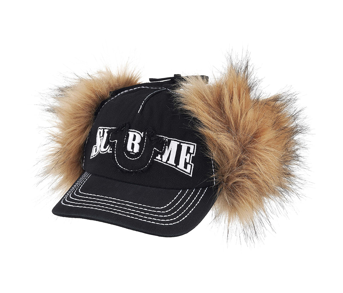 Supreme True Religion Earflap 5-Panel Black – Section Store