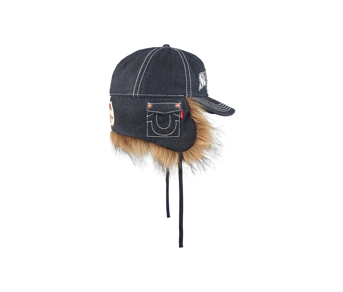 Supreme True Religion Earflap 5-Panel Dirty Indigo – Section Store