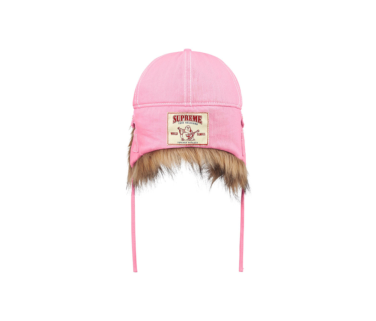 Supreme True Religion Earflap 5-Panel Pink – Section Store
