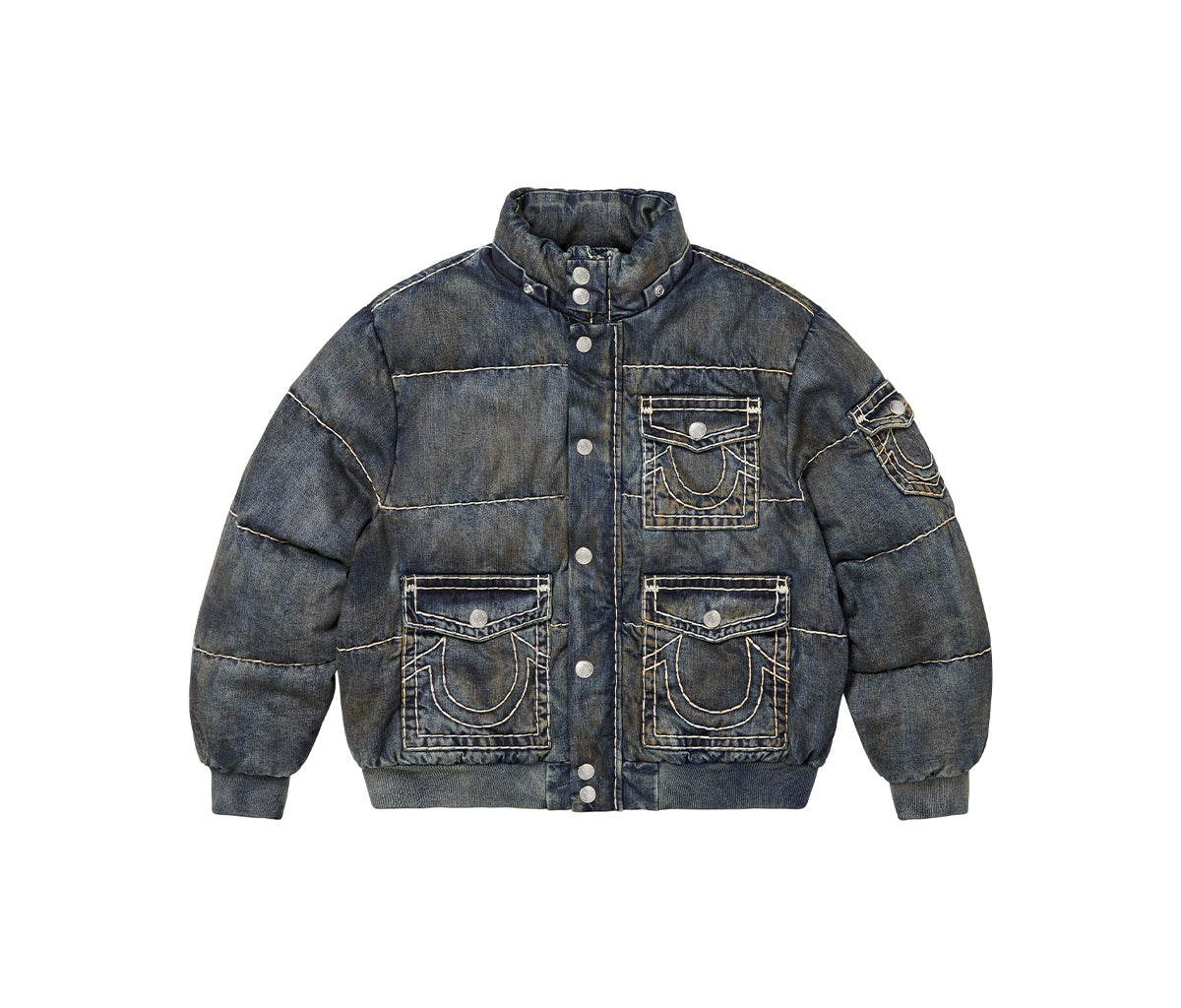 SupremeTrueReligionPufferJacke