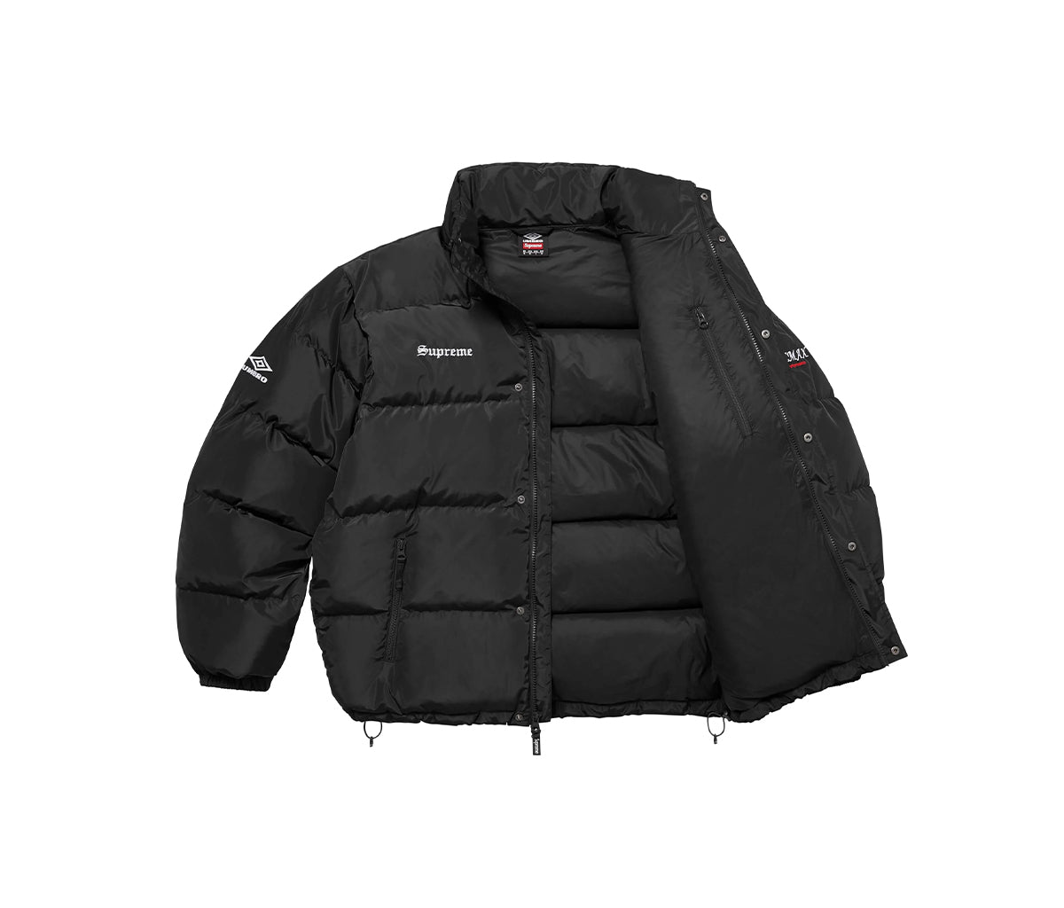 Supreme Umbro Down Puffer Jacket Black – Section Store